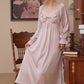 French silk court style nightgown