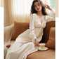 French silk court style nightgown